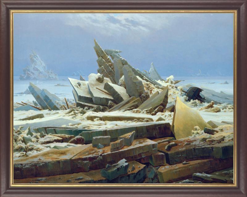 Caspar David Friedrich Das Eismeer Die gescheiterte Hoffnung